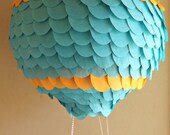 Hot Air Balloon Lantern 16 inch/ Nursery/Shower/Wedding/ Birthday