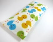 Eye Pillow with Removable Cover (100% Organic Flaxseed and Lavender Filler) - Chicks