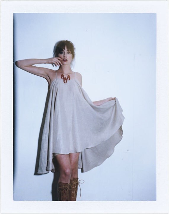 Full Circle Dress with Spaghetti Straps