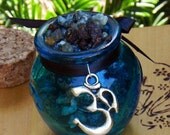 OM . Honey Heartwood Resin Pot . Meditation, Peace, Balance, Tranquility, Transformation, Serenity
