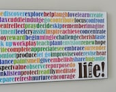 Inspirational Wall Decor Board Mounted Art Print