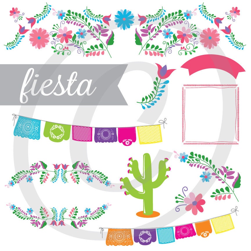 Fiesta Graphics Set with Commercial Rights