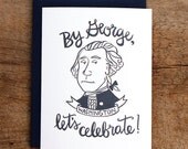 Washington Illustrated Card