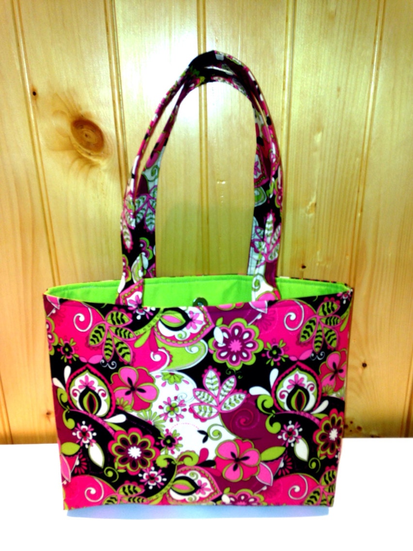 The Dahlia Acacie Handbag with Three Slash Pockets in Hot Summer Nights