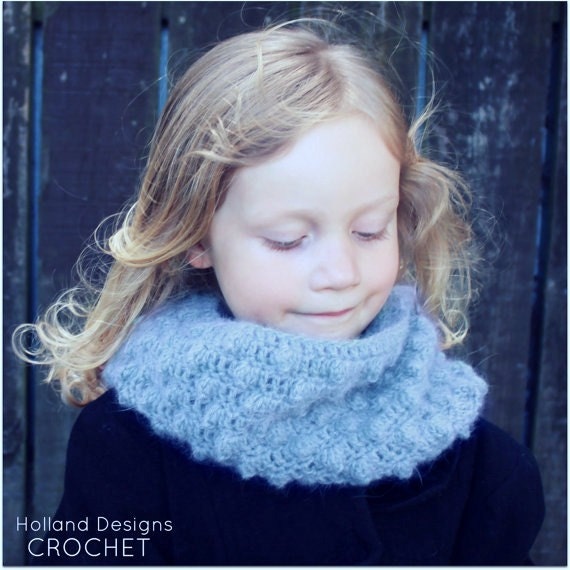 Download Now - CROCHET PATTERN Winter Wonderland Cowl - Sizes Toddler to Adult - Pattern PDF