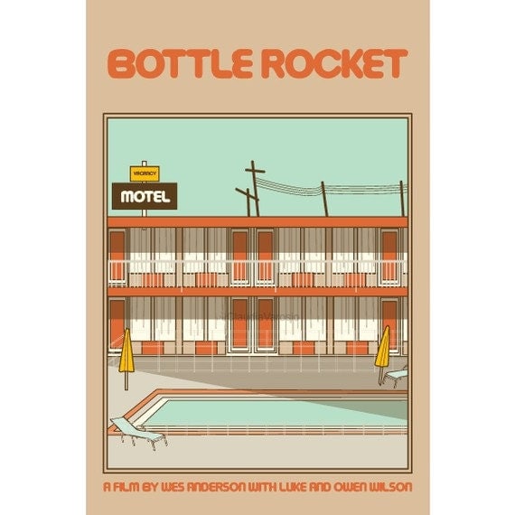 Bottle Rocket 12x18 inches movie poster