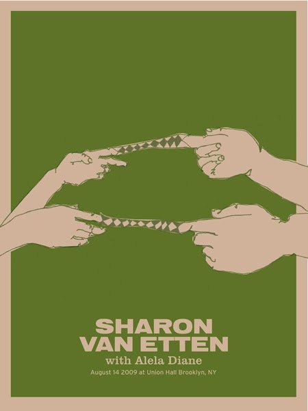 Sharon Van Etten w/ Alela Diane Show Poster