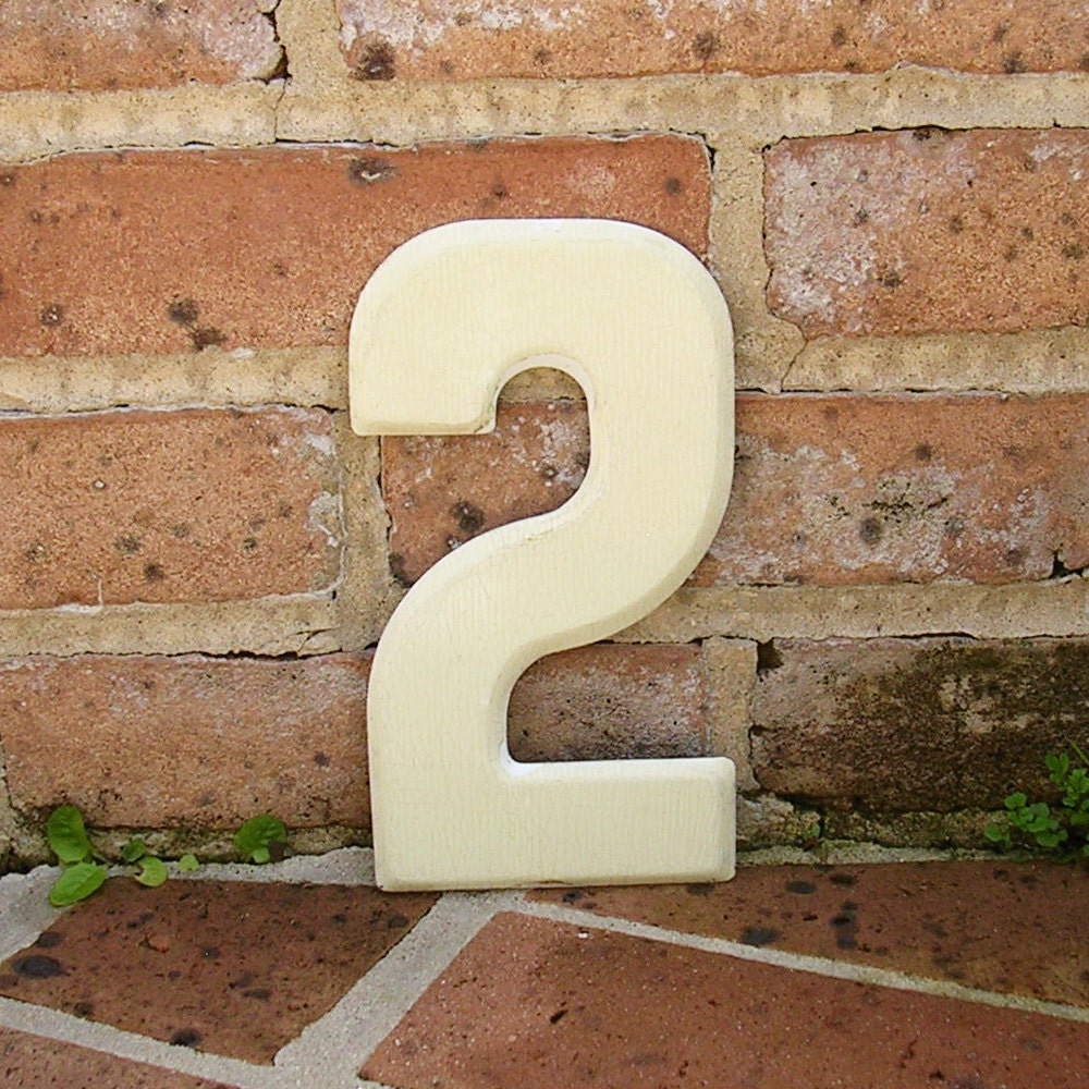 Vintage Metal Number 2 Sign Chippy Painted Number 2 Old Rustic Number 2 Two Antique Marquee Number 2 Metal Sign
