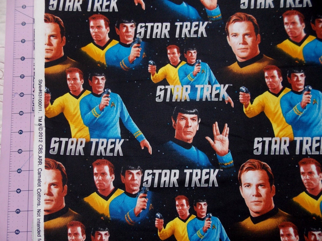 Star Trek Fabric By The Yard FBTY