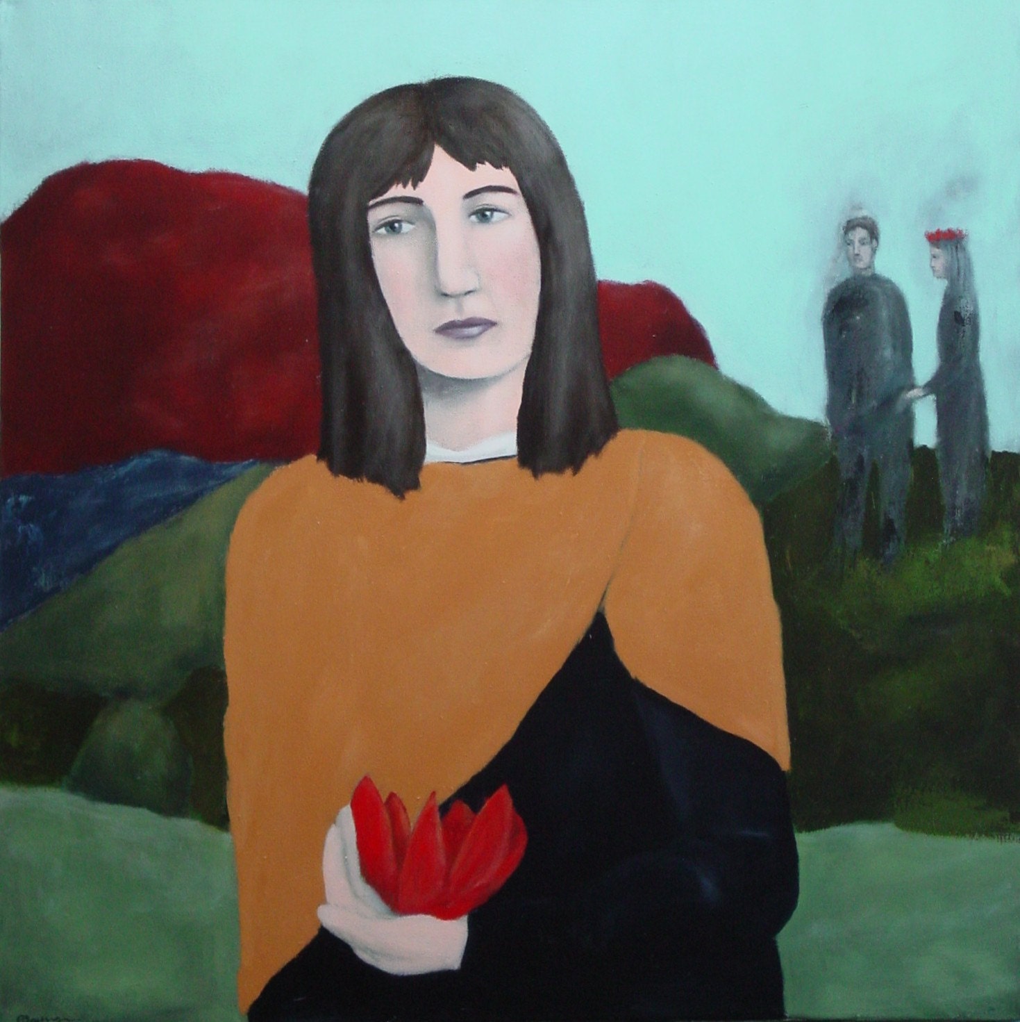 Memory Trigger - Original Painting by Elizabeth Bauman
