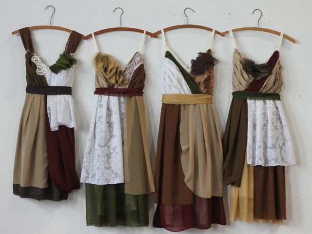 Individual Final Payments for Erica Davis's Custom Bridesmaids Dresses
