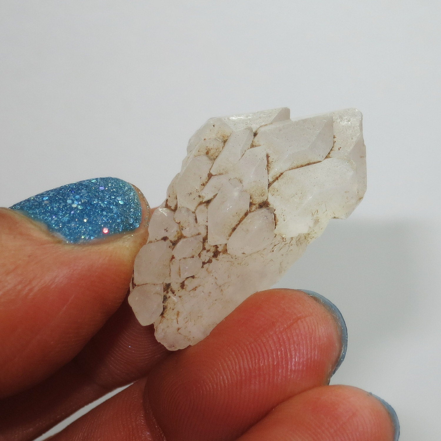 Arcturian Starbrary - Amethyst Elestial Quartz Crystal Point From - Madagascar