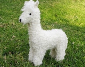 Waldorf Toy, Alpaca Toy Knitting Pattern, PDF, Instant Digital Download