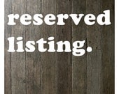 Reserved for sarakovarovic: Single Laser Etched Flask, Custom design