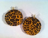 Animal Prints Fabric Earrings (c)