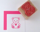 Teddy Bear Rubber Stamp