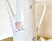 Teapot / coffee pot - sewing piglet
