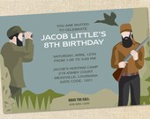 Sweet Wishes 20 Duck Hunting Birthday Party Invitations - Custom Quantities (As Low as 1.19 Each) Il_170x135