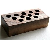 Black Walnut Large Pen Holder No. 20 - Ready to Ship