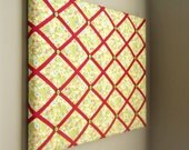 16x20 Memory Board Bow Holder Ribbon Board Yellow Sunflower Red Aqua