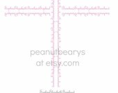 Personalized Cross , Art, Baptism, First Communion