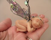 DINKY SALE ooak BABY full sculpt pixie fairy ( 3 ) art doll by DinkyDarlings
