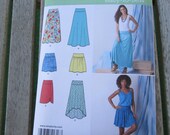 Skirt Pattern Simplicity 1616 Sizes 8-16 Maxi Hi Lo Knee Length