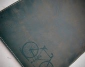 I Pad Case Handmade for you Handprinted Custom Bike