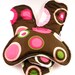 Spa Set for Feet Eyes, Hot Cold Packs, Gift for Teenagers, Preteens, Girls, Microwave Heat Pads, Girl Gift, Pink Brown