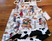 Reversible A Line Dress Round Up Rodeo by Groovy Gurlz Sizes 3m, 6m, 12m, 18m