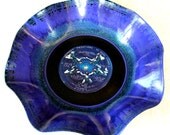 JOURNEY Frontiers - Hand Painted Recycled Record Bowl - Free Shipping