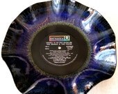Mamas and the Papas Farewell to the First Golden Era - Hand Painted Recycled Record Bowl - Free Shipping