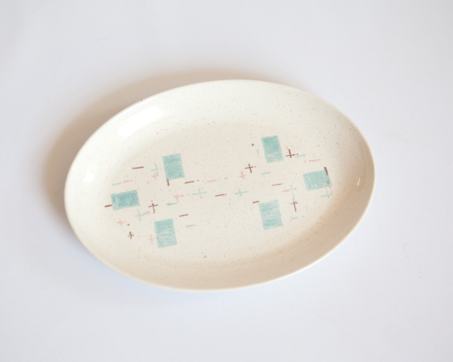 Vintage Vernonware Heavenly Days Platter