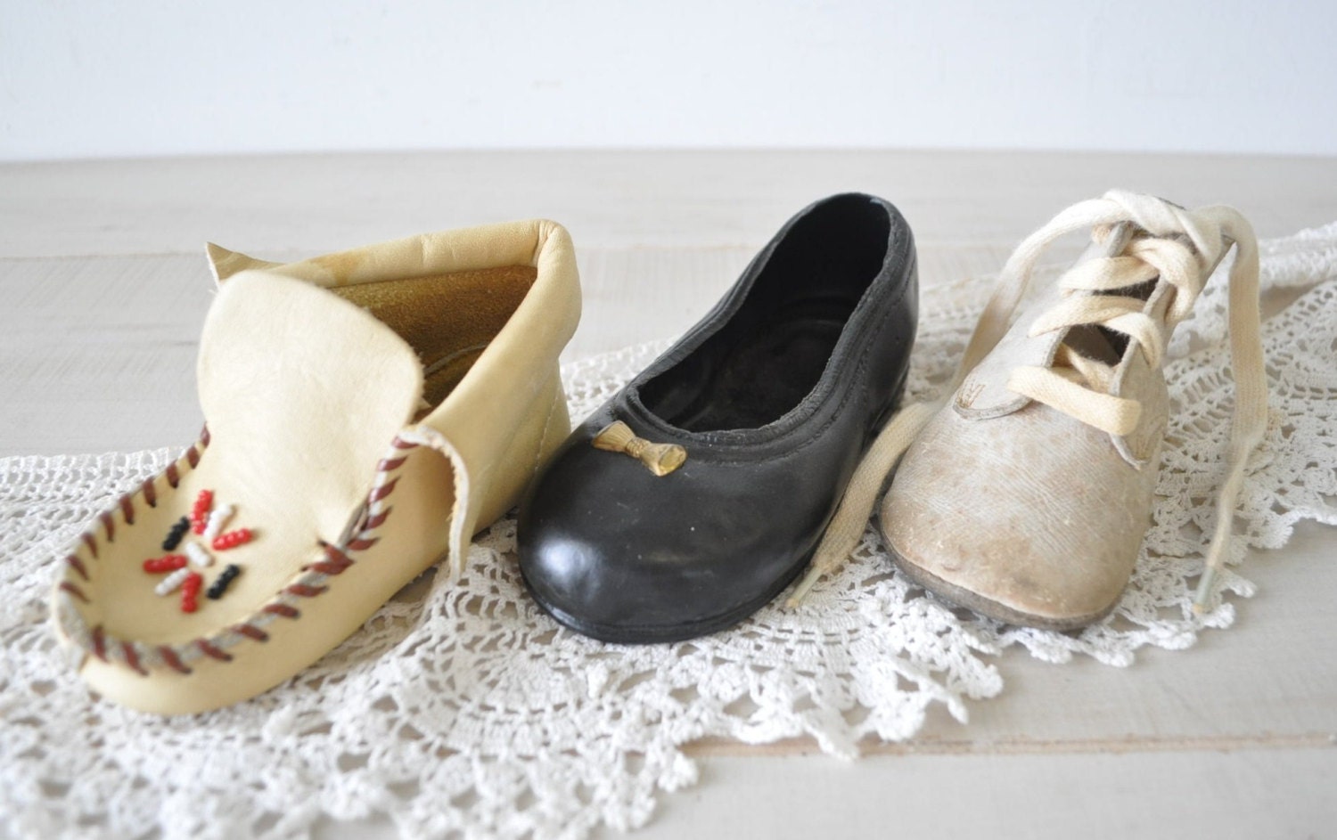 instant collection--Antique Baby Shoe collection