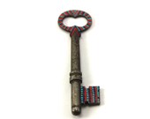 Tango / States United Series / Painted Vintage Skeleton Key by Amy Komar
