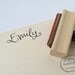TEACHER SALE - Handwritten Name Stamp: your choice of self-inking or red rubber