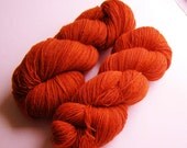 snapdragon light fingering - dark red-orange-brown