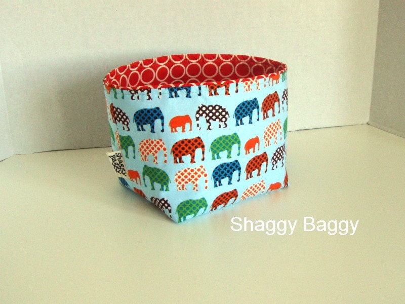 Medium Bucket - fabric storage bin