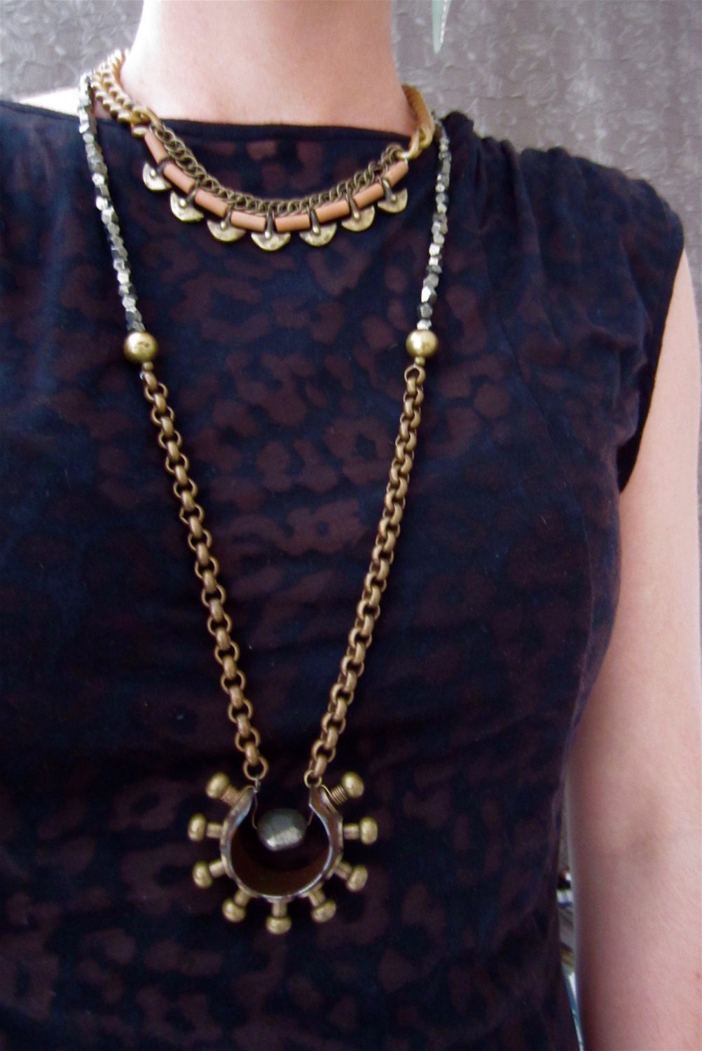 Sunburst Rays Necklace
