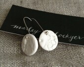 Heather Porcelain Drop Earrings
