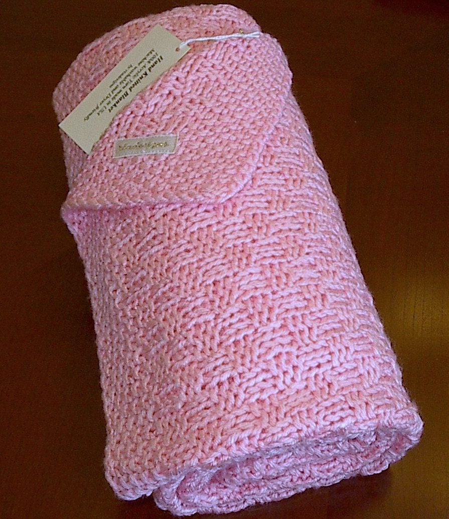 Pink Blanket, Baby Girl Blanket, Shower Gift, Soft Blanket