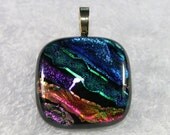 Cremation Jewelry with Ashes Mosaic Glass Fused Pendant Remember your pet or loved one c1 c2 c3