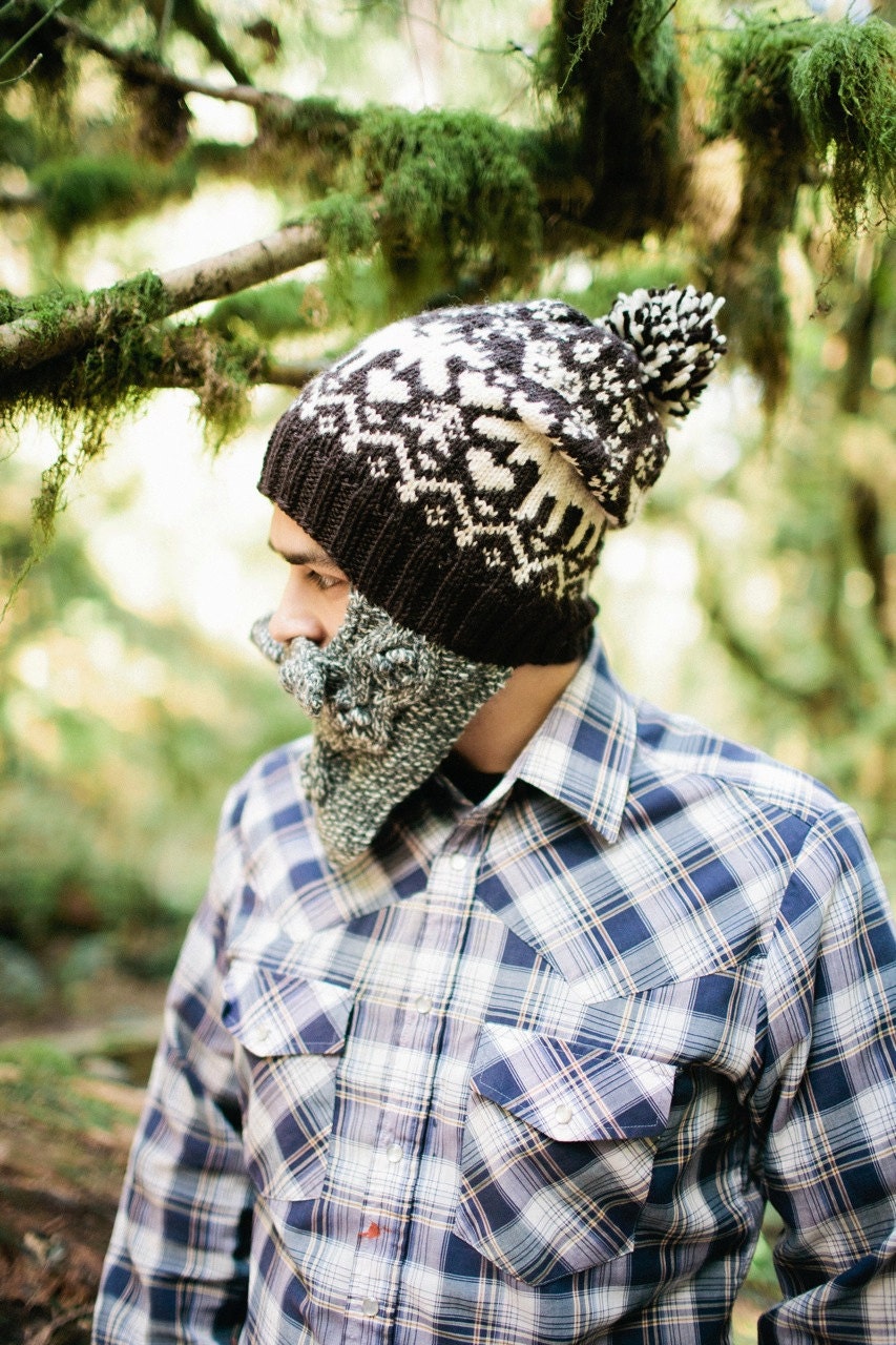 Moose Wild Man Bearded Hat