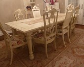 Shabby Chic Farm Table ..  Made to Order