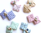 Kid Friendly - Fabric Origami Hair Clips