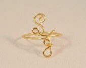 INITIAL RING........ adjustable band