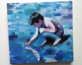 water ripple / Tiny canvas print