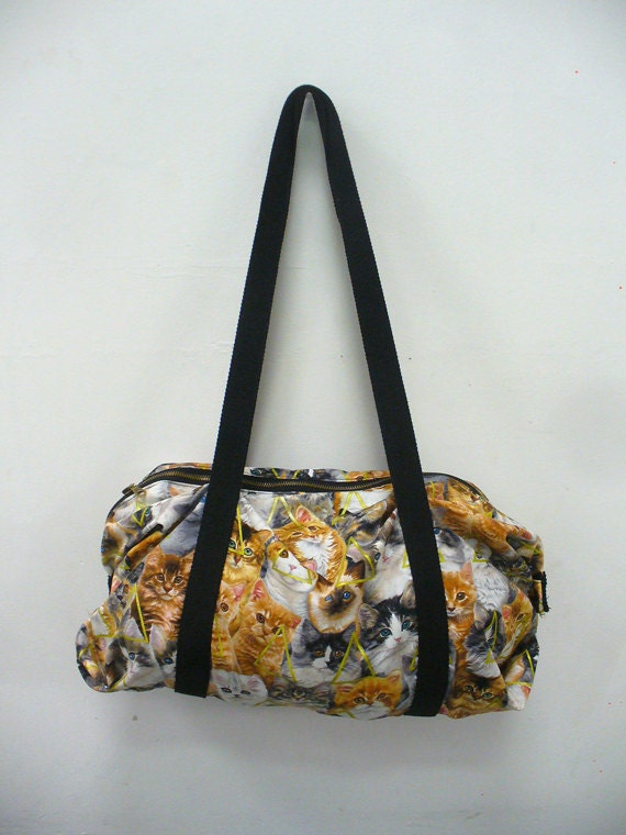 Cat Duffle LAST ONE LEFT