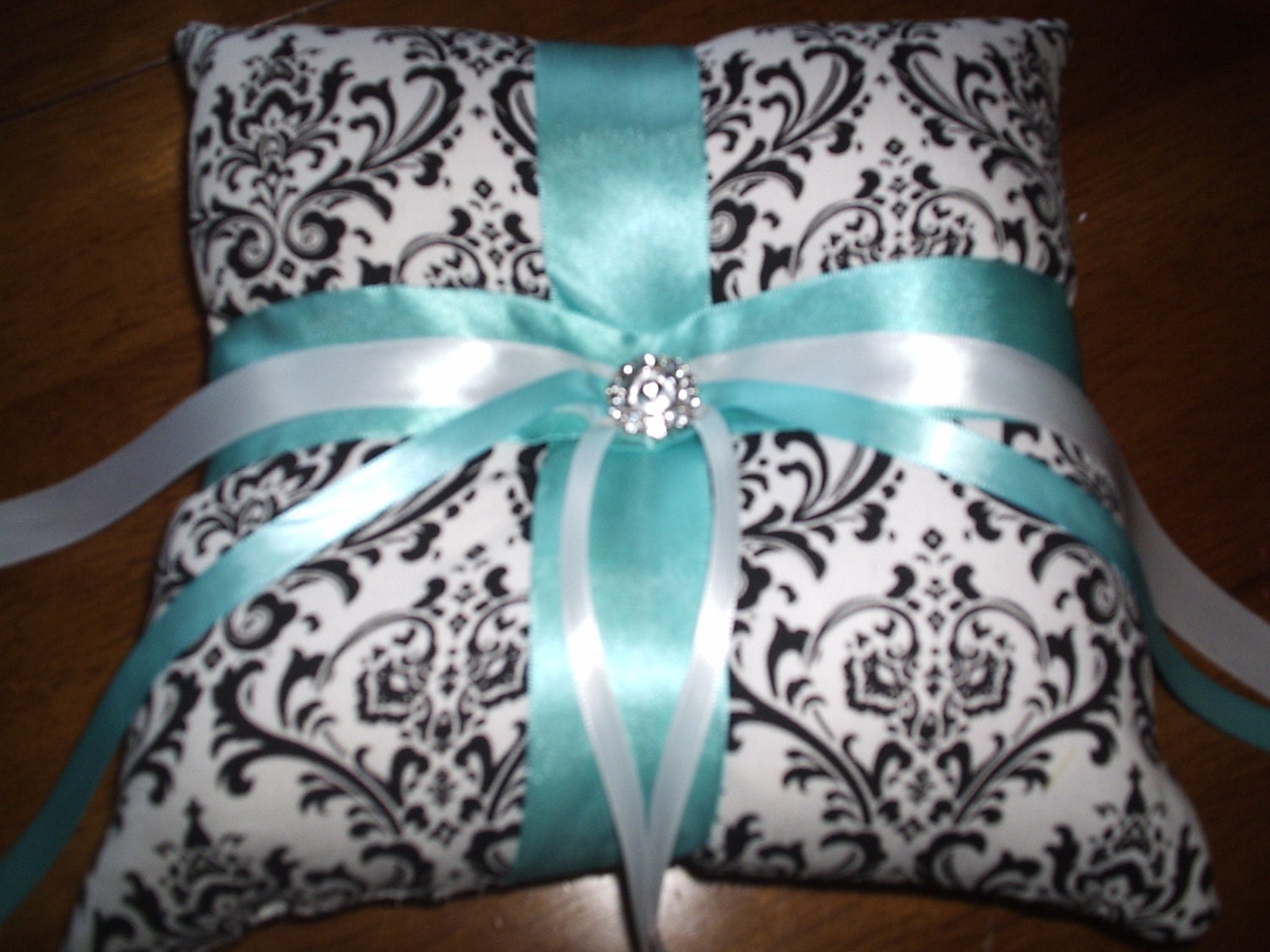Traditions Damask Ring Bearer Pillow