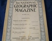 1913 October National Geographic Magazine